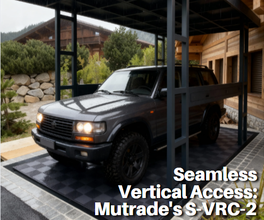 S-VRC-2, наш двухплатформенный ножничный подъемник.