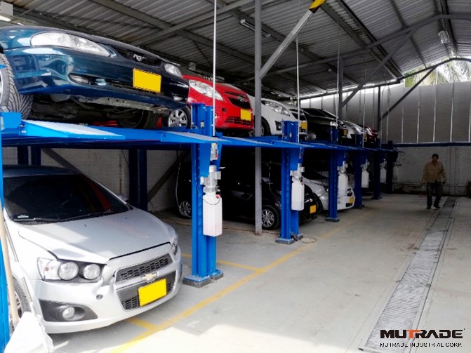 4 post hydraulic car parking lift mutrade CE TUV EAC high quality china price 4 4-стоечный гидравлический подъемник для парковки автомобиля Mutrade CE TUV EAC, высокое качество, китайская цена 4