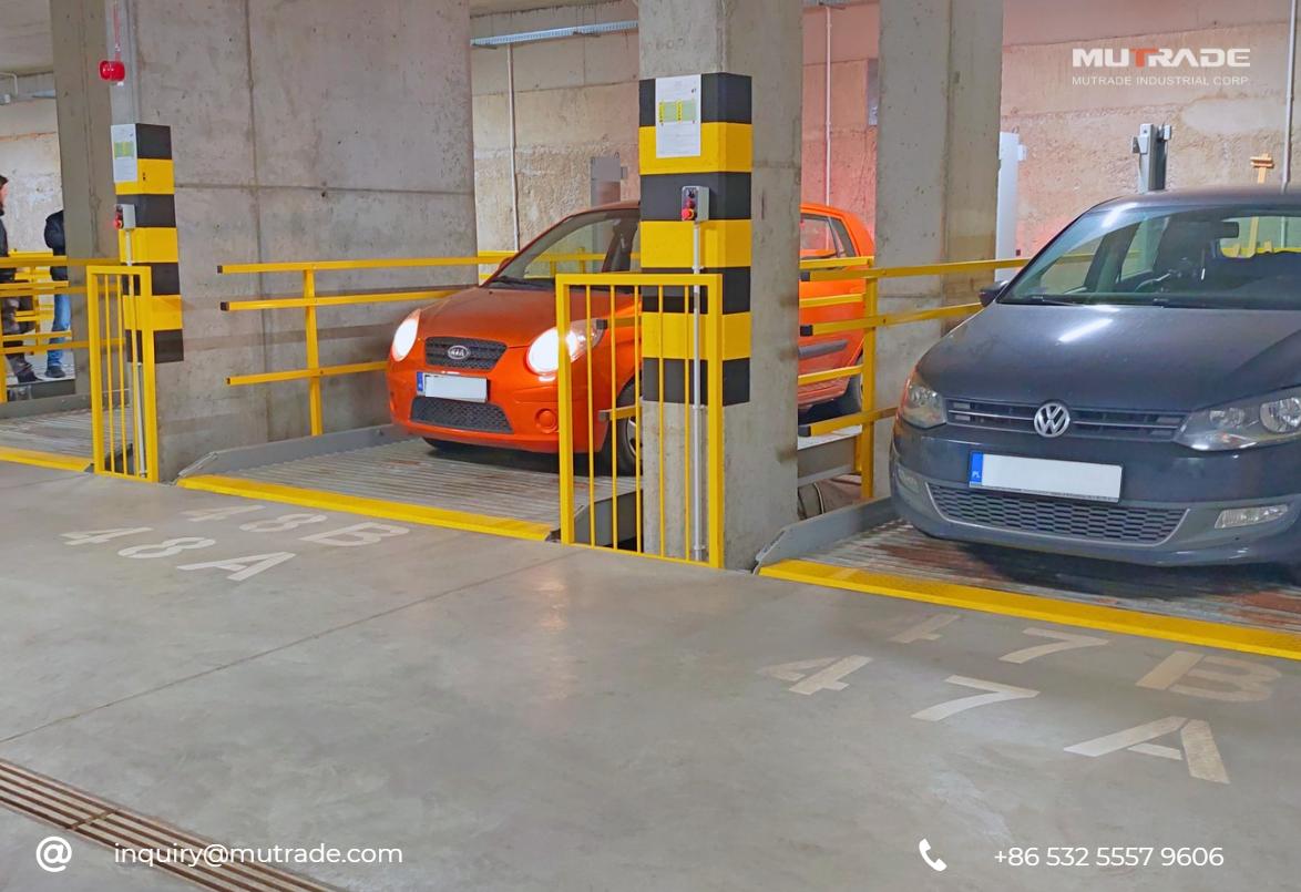 Лифт для ямы подземный 2-стоечный