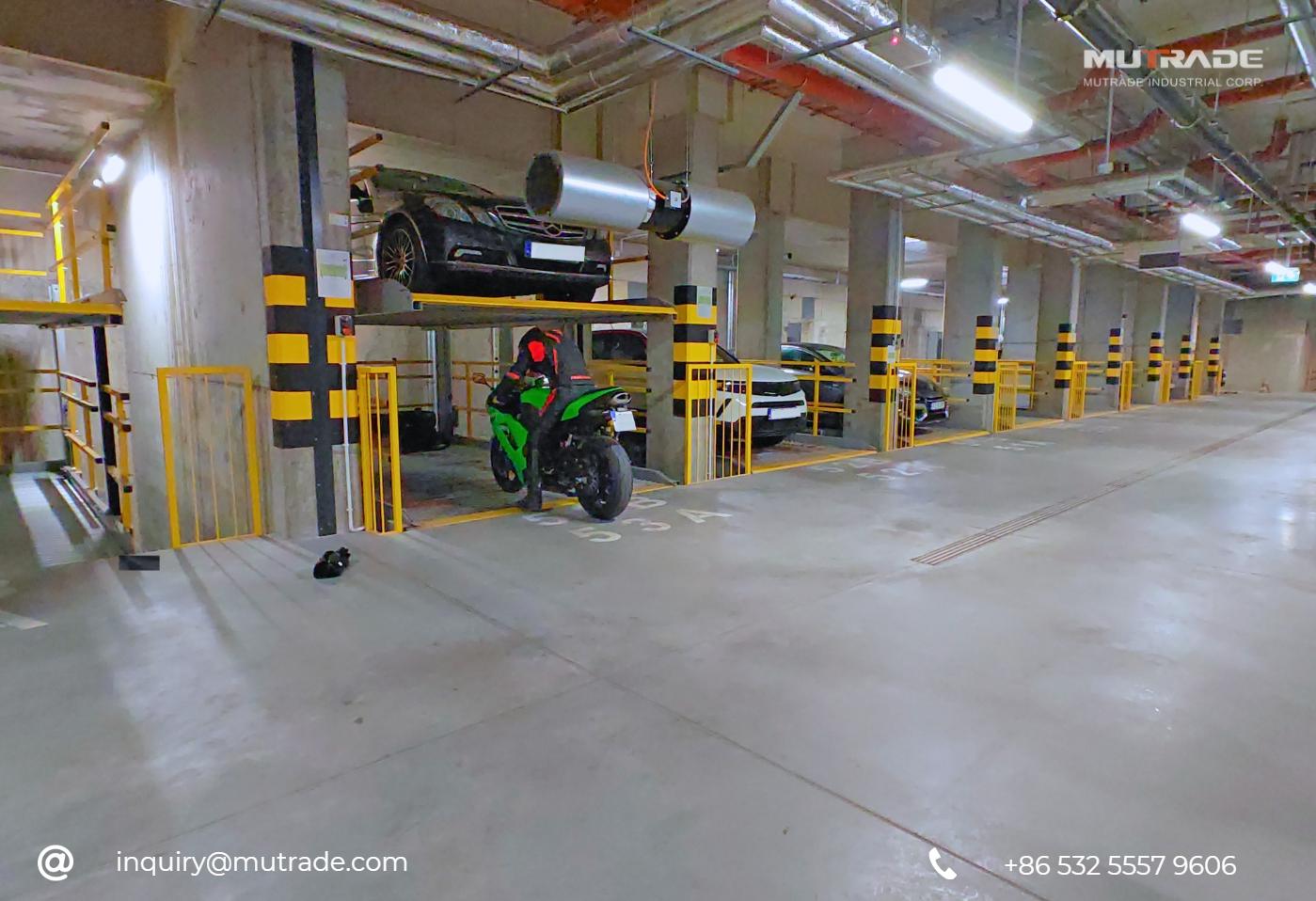 яма парковка лифт подземный 2-х стоечный